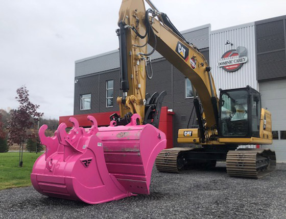 Compagnie d'excavation soutien cancer du sein