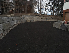 Construction Murs Soutènement Sutton