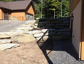 Construction Murs Soutènement Bromont