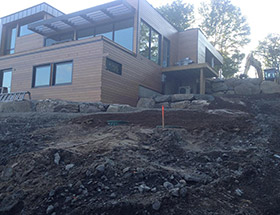 Construction Murs Soutènement Sutton