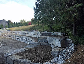 Construction Murs Soutènement Sutton